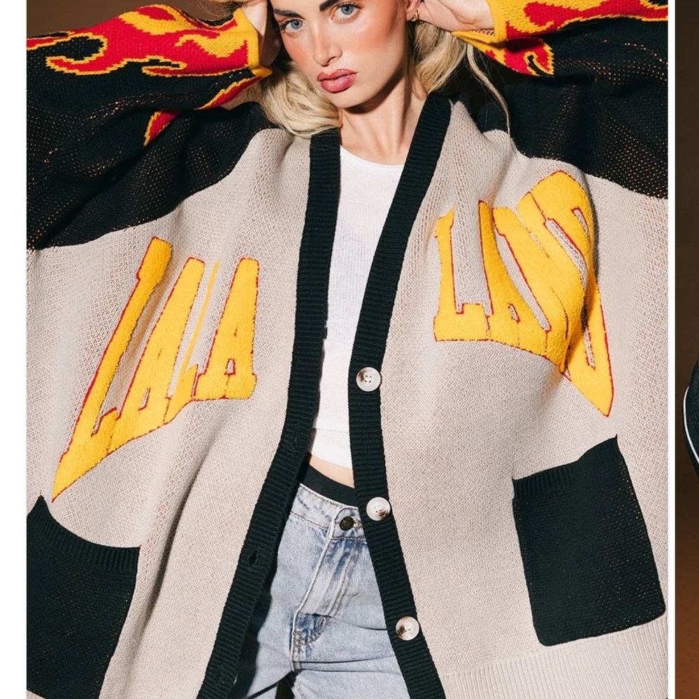 Dressed In LALA oversized Cardigan S/M